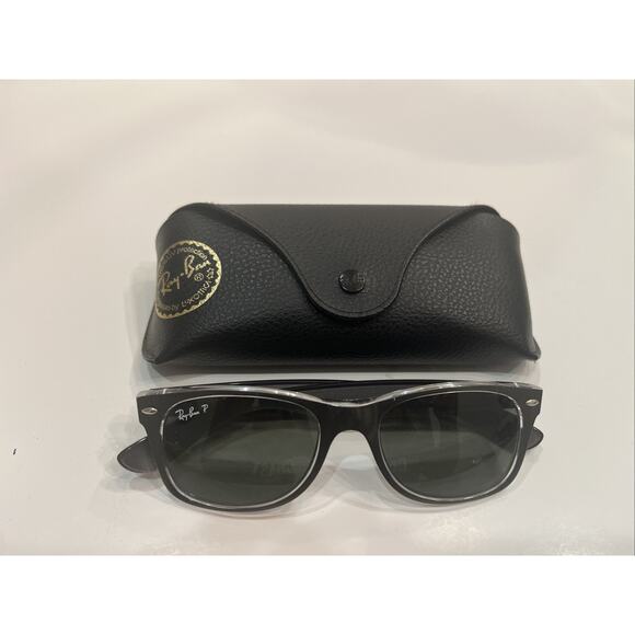 ray ban rb 2132 new wayfarer Gray Black - Picture 3 of 8